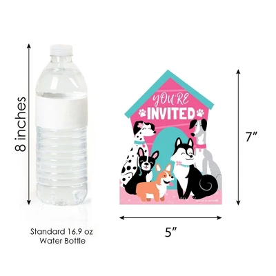 Big Dot Of Happiness Pawty Like A Puppy Girl - Shaped Fill-in Invites - Pink Dog Baby Shower Or Birthday Party Invite Cards With Envelopes - Set Of 12 3 Big Dot Of Happiness Pawty Like A Puppy Girl - Shaped Fill-in Invites - Pink Dog Baby Shower Or Birthday Party Invite Cards With Envelopes - Set Of 12 - Image 3