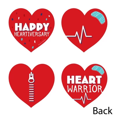 Big Dot Of Happiness Happy Heartiversary - Hearts Decorations DIY CHD Awareness Essentials - Set Of 20 2 Big Dot Of Happiness Happy Heartiversary - Hearts Decorations DIY CHD Awareness Essentials - Set Of 20 - Image 2