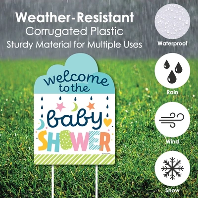 Big Dot Of Happiness Colorful Baby Shower - Party Decorations - Gender Neutral Party Welcome Yard Sign 5 Big Dot Of Happiness Colorful Baby Shower - Party Decorations - Gender Neutral Party Welcome Yard Sign - Image 5