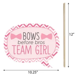 Big Dot Of Happiness Funny Chevron Gender Reveal - Baby Shower Photo Booth Props Kit - 10 Piece -Aurora Party Sales GUEST e1a1c11f 02e7 48bb 9b11 0c452b3eb322