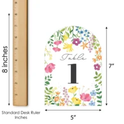 Big Dot Of Happiness Wildflowers Bride - Boho Floral Bridal Shower And Wedding Party Double-Sided 5 X 7 Inches Cards - Table Numbers - 1-20 13 Big Dot Of Happiness Wildflowers Bride - Boho Floral Bridal Shower And Wedding Party Double-Sided 5 X 7 Inches Cards - Table Numbers - 1-20 -Aurora Party Sales GUEST e1c131a4 42dc 49af afdb f941d4cf5f6d
