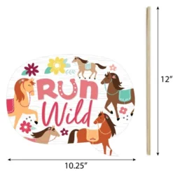 Big Dot Of Happiness Run Wild Horses - Pony Birthday Party Photo Booth Props Kit - 20 Count 7 Big Dot Of Happiness Run Wild Horses - Pony Birthday Party Photo Booth Props Kit - 20 Count -Aurora Party Sales GUEST e44b3853 775f 4aeb a130 befc6b549b92
