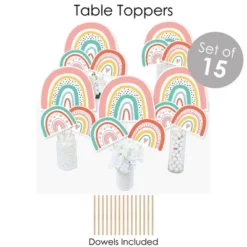 Big Dot Of Happiness Hello Rainbow - Boho Baby Shower And Birthday Party Supplies - Banner Decoration Kit - Fundle Bundle -Aurora Party Sales GUEST e47d013c af5c 4805 b0f3 ad7d0c0c0358