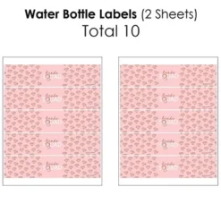 Big Dot Of Happiness Bride Squad - Rose Gold Bridal Shower Or Bachelorette Party Decorations - Beverage Bar Kit - 34 Pieces -Aurora Party Sales GUEST e4f7ffe0 a4e5 457b 8bae 33b5691a85bb