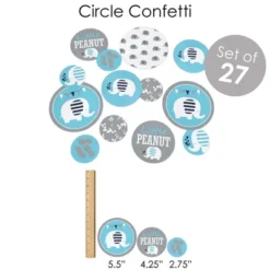 Big Dot Of Happiness Blue Elephant - Boy Baby Shower Or Birthday Party Supplies - Banner Decoration Kit - Fundle Bundle -Aurora Party Sales GUEST e5025b77 d68e 478b 90e8 96cb5e3b63ab