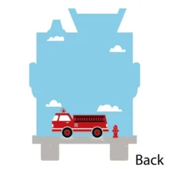 Big Dot Of Happiness Fired Up Fire Truck - Shaped Thank You Cards - Firefighter Baby Shower Birthday Party Thank You Cards With Envelopes - Set Of 12 7 Big Dot Of Happiness Fired Up Fire Truck - Shaped Thank You Cards - Firefighter Baby Shower Birthday Party Thank You Cards With Envelopes - Set Of 12 -Aurora Party Sales GUEST e543fb3e 36dd 4052 bfec 7e0e1947e525