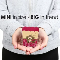 Big Dot Of Happiness Little Cowboy - Party Mini Favor Boxes - Western Baby Shower Or Birthday Party Treat Candy Boxes - Set Of 12 -Aurora Party Sales GUEST e57a82a6 e717 4196 9d03 ca6ffd60120b