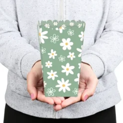 Big Dot Of Happiness Sage Green Daisy Flowers - Floral Party Favor Popcorn Treat Boxes - Set Of 12 5 Big Dot Of Happiness Sage Green Daisy Flowers - Floral Party Favor Popcorn Treat Boxes - Set Of 12 -Aurora Party Sales GUEST e57addc9 fdab 4696 bb84 c669abc730ad