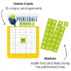 Big Dot Of Happiness Let’s Rally - Pickleball - Bingo Cards And Markers - Birthday Or Retirement Party Bingo Game - Set Of 18