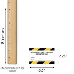 Big Dot Of Happiness Dig It - Construction Party Zone - How Many Candies Baby Shower Or Birthday Party Game - 1 Stand And 40 Cards Candy Guessing Game 11 Big Dot Of Happiness Dig It - Construction Party Zone - How Many Candies Baby Shower Or Birthday Party Game - 1 Stand And 40 Cards Candy Guessing Game -Aurora Party Sales GUEST e9103b02 e6b4 42be a077 6d725dc1c0f0
