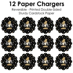 Big Dot Of Happiness 1st Birthday Little Mr. Onederful - Boy First Birthday Party Round Table Decorations - Paper Chargers - Place Setting For 12 9 Big Dot Of Happiness 1st Birthday Little Mr. Onederful - Boy First Birthday Party Round Table Decorations - Paper Chargers - Place Setting For 12 -Aurora Party Sales GUEST e9f8fcf5 2f86 49a5 8ed9 412547d594de