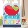 Big Dot Of Happiness Teacher Appreciation - First Day Of School Giant Greeting Card - Big Shaped Jumborific Card