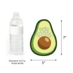 Big Dot Of Happiness Hello Avocado - Shaped Fill-in Invitations - Fiesta Party Invitation Cards With Envelopes - Set Of 12 -Aurora Party Sales GUEST ea06dcfe f0a5 4925 8fb3 813bd4da5e0d