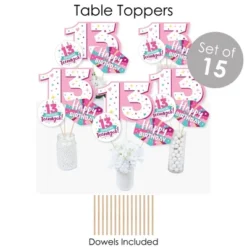 Big Dot Of Happiness Girl 13th Birthday - Official Teenager Birthday Party Supplies - Banner Decoration Kit - Fundle Bundle -Aurora Party Sales GUEST eab3ae36 f5e5 4e5c b9d9 5efcc677ad82