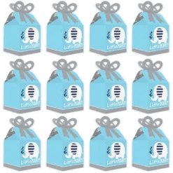 Big Dot Of Happiness Blue Elephant - Square Favor Gift Boxes - Boy Baby Shower Or Birthday Party Bow Boxes - Set Of 12 8 Big Dot Of Happiness Blue Elephant - Square Favor Gift Boxes - Boy Baby Shower Or Birthday Party Bow Boxes - Set Of 12 -Aurora Party Sales GUEST eacbd6d5 c498 4f00 8334 7aabe6c17246