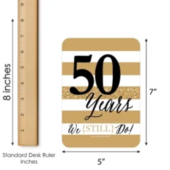 Big Dot Of Happiness We Still Do - 50th Wedding Anniversary - Find The Guest Bingo Cards And Markers - Anniversary Party Bingo Game - Set Of 18 -Aurora Party Sales GUEST eb19ecc1 09df 415d a7aa f8b6c9ec718e