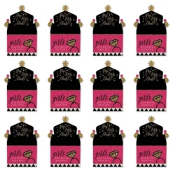 Big Dot Of Happiness Girls Night Out - Treat Box Party Favors - Bachelorette Party Goodie Gable Boxes - Set Of 12 -Aurora Party Sales GUEST eb85abc9 5895 4225 a008 88283f40b763