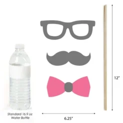 Big Dot Of Happiness Baby Girl - Baby Shower Photo Booth Props Kit - 20 Count -Aurora Party Sales GUEST eda72239 5444 45a6 829e b747908b069c