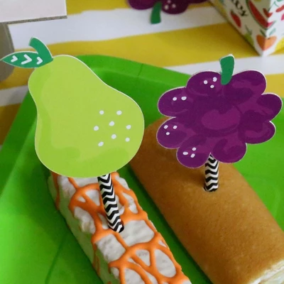 Big Dot Of Happiness Tutti Fruity Paper Straw Decor - Frutti Summer Baby Shower Or Birthday Party Striped Decorative Straws - Set Of 24 5 Big Dot Of Happiness Tutti Fruity Paper Straw Decor - Frutti Summer Baby Shower Or Birthday Party Striped Decorative Straws - Set Of 24 - Image 5