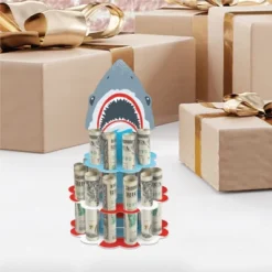 Big Dot Of Happiness Shark Zone - DIY Jawsome Shark Party Or Birthday Party Money Holder Gift - Cash Cake -Aurora Party Sales GUEST f0360ac1 d857 4a33 8d19 c6bf6a7a828c
