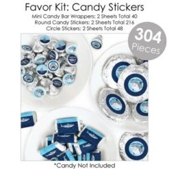 Big Dot Of Happiness Shark Zone - Jawsome Party Or Birthday Party Supplies - Banner Decoration Kit - Fundle Bundle -Aurora Party Sales GUEST f087c0bc 28b4 4676 ab1c df07ea84055f