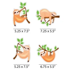 Big Dot Of Happiness Let's Hang - Sloth - Decorations DIY Baby Shower Or Birthday Party Essentials - Set Of 20 -Aurora Party Sales GUEST f13bc58e 71b3 42ee b4dd 6e25413b0178