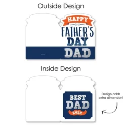 Big Dot Of Happiness Happy Father's Day - We Love Dad Giant Greeting Card - Big Shaped Jumborific Card -Aurora Party Sales GUEST f2470949 1e86 447a b075 8dcbab973cf0
