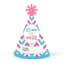 Big Dot Of Happiness Chevron Gender Reveal - Mini Cone Gender Reveal Party Hats - Small Little Party Hats - Set Of 8 11 Big Dot Of Happiness Chevron Gender Reveal - Mini Cone Gender Reveal Party Hats - Small Little Party Hats - Set Of 8 -Aurora Party Sales GUEST f24c5e4f e7ac 457e bcee 072cc1747238