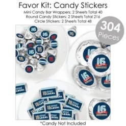 Big Dot Of Happiness Boy 16th Birthday - Sweet Sixteen Birthday Party Supplies - Banner Decoration Kit - Fundle Bundle -Aurora Party Sales GUEST f3678773 0677 45a1 84f5 db8c76740492