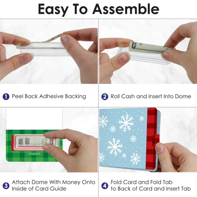 Big Dot Of Happiness Merry Little Christmas Tree - DIY Assorted Red Truck And Car Christmas Party Cash Holder Gift - Funny Money Cards - Set Of 6 2 Big Dot Of Happiness Merry Little Christmas Tree - DIY Assorted Red Truck And Car Christmas Party Cash Holder Gift - Funny Money Cards - Set Of 6 - Image 2