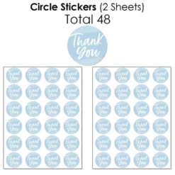 Big Dot Of Happiness Dusty Blue Elegantly Simple - Guest Party Favors Candy Favor Sticker Kit - 304 Pieces -Aurora Party Sales GUEST f4a2f77a fa4c 41ff 8263 e148426c5c1d