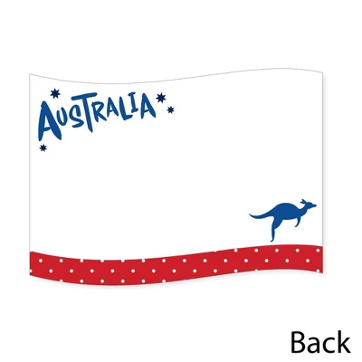 Big Dot Of Happiness Australia Day - Shaped Thank You Cards - G'Day Mate Aussie Party Thank You Note Cards With Envelopes - Set Of 12 3 Big Dot Of Happiness Australia Day - Shaped Thank You Cards - G'Day Mate Aussie Party Thank You Note Cards With Envelopes - Set Of 12 - Image 3