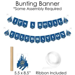 Big Dot Of Happiness Royal Prince Charming - Banner And Photo Booth Decorations - Baby Shower Or Birthday Party Supplies Kit - Doterrific Bundle -Aurora Party Sales GUEST f577dc6d 0785 4da8 a898 31b44ef56c65