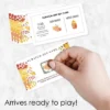 Big Dot Of Happiness Fall Foliage Baby - Autumn Leaves Baby Shower Game Scratch Off Cards - 22 Count