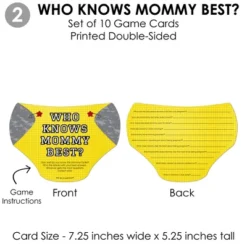 Big Dot Of Happiness Grand Slam - Fastpitch Softball - 4 Baby Shower Games - 10 Cards Each - Gamerific Bundle 9 Big Dot Of Happiness Grand Slam - Fastpitch Softball - 4 Baby Shower Games - 10 Cards Each - Gamerific Bundle -Aurora Party Sales GUEST f662374a 310c 4115 a735 cbb51329505b