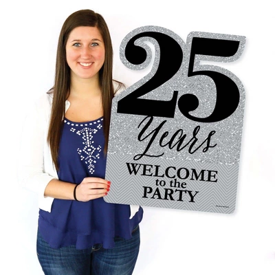 Big Dot Of Happiness We Still Do - 25th Wedding Anniversary - Party Decorations - Anniversary Party Welcome Yard Sign 7 Big Dot Of Happiness We Still Do - 25th Wedding Anniversary - Party Decorations - Anniversary Party Welcome Yard Sign - Image 7