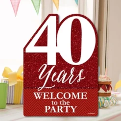 Big Dot Of Happiness We Still Do - 40th Wedding Anniversary - Party Decorations - Anniversary Party Welcome Yard Sign 10 Big Dot Of Happiness We Still Do - 40th Wedding Anniversary - Party Decorations - Anniversary Party Welcome Yard Sign -Aurora Party Sales GUEST f79cc5f4 8564 4c8a bb8e 323dec59b874