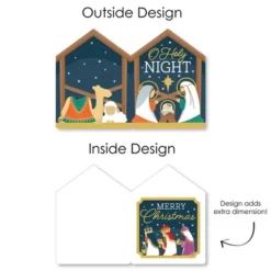Big Dot Of Happiness Holy Nativity - Christmas Giant Greeting Card - Big Shaped Jumborific Card 8 Big Dot Of Happiness Holy Nativity - Christmas Giant Greeting Card - Big Shaped Jumborific Card -Aurora Party Sales GUEST f7f67215 0070 412b a38f b6d16b149c70