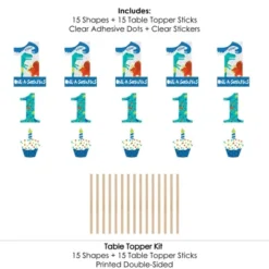 Big Dot Of Happiness 1st Birthday Roar Dinosaur - ONEasaurus Dino First Birthday Party Centerpiece Sticks - Table Toppers - Set Of 15 10 Big Dot Of Happiness 1st Birthday Roar Dinosaur - ONEasaurus Dino First Birthday Party Centerpiece Sticks - Table Toppers - Set Of 15 -Aurora Party Sales GUEST f85bfc2a fff4 4650 b0a3 c4c86eba0a9c