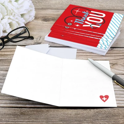 Thank You Nurses - Nurse Appreciation Week Thank You Cards (8 Count) 3 Thank You Nurses - Nurse Appreciation Week Thank You Cards (8 Count) - Image 3
