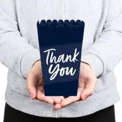 Big Dot Of Happiness Navy Blue Elegantly Simple - Guest Party Favor Popcorn Treat Boxes - Set Of 12 -Aurora Party Sales GUEST f9369fc3 afd8 4abf b547 f95d8871cf2c