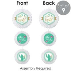 Big Dot Of Happiness Final Fiesta - Hanging Last Fiesta Bachelorette Party Tissue Decoration Kit - Paper Fans - Set Of 9 9 Big Dot Of Happiness Final Fiesta - Hanging Last Fiesta Bachelorette Party Tissue Decoration Kit - Paper Fans - Set Of 9 -Aurora Party Sales GUEST f9cd565d 0253 4ff9 8ca5 c26578deba85