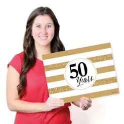 Big Dot Of Happiness We Still Do - 50th Wedding Anniversary - Party Table Decorations - Anniversary Party Placemats - Set Of 16 7 Big Dot Of Happiness We Still Do - 50th Wedding Anniversary - Party Table Decorations - Anniversary Party Placemats - Set Of 16 -Aurora Party Sales GUEST f9fe390f 1d65 41d9 8725 997c30280392