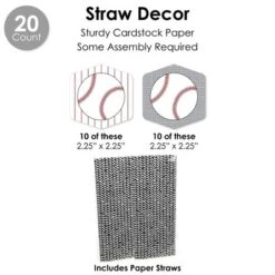 Big Dot Of Happiness Batter Up - Baseball - Baby Shower Or Birthday Party Favors And Cupcake Kit - Fabulous Favor Party Pack - 100 Pieces -Aurora Party Sales GUEST fb9ed21a 1aaf 4ace be0f 97d74471cb8d