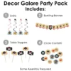 Big Dot Of Happiness Pirate Ship Adventures - Skull Birthday Party Supplies Decoration Kit - Decor Galore Party Pack - 51 Pieces