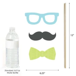 Big Dot Of Happiness Dashing Little Man Mustache Party - Photo Booth Props Kit - 20 Count -Aurora Party Sales GUEST fdeeafd0 fde6 4606 90b2 51d69a4aafc0