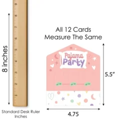 Big Dot Of Happiness Pajama Slumber Party - Girls Sleepover Birthday Party Game Pickle Cards - Pull Tabs 3-in-a-Row - Set Of 12 -Aurora Party Sales GUEST ff463424 e3a3 404f 9fc4 ecdf178a116f