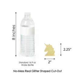 Big Dot Of Happiness Gold Glitter Unicorn Party Straws - No-Mess Real Gold Glitter Cut-Outs & Baby Shower Or Birthday Party Paper Straws - Set Of 24 -Aurora Party Sales GUEST ff5ae86f 0d16 43be a7cc d1b437af7066